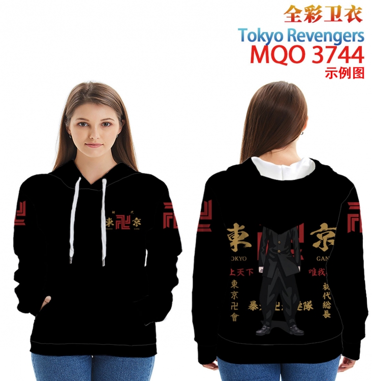 Tokyo Revengers Full Color Patch pocket Sweatshirt Hoodie  from XXS to 4XL  MQO3744