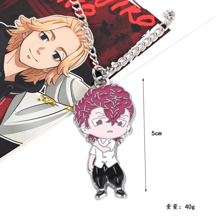 Tokyo Revengers Anime cartoon metal necklace pendant  style B price for 5 pcs