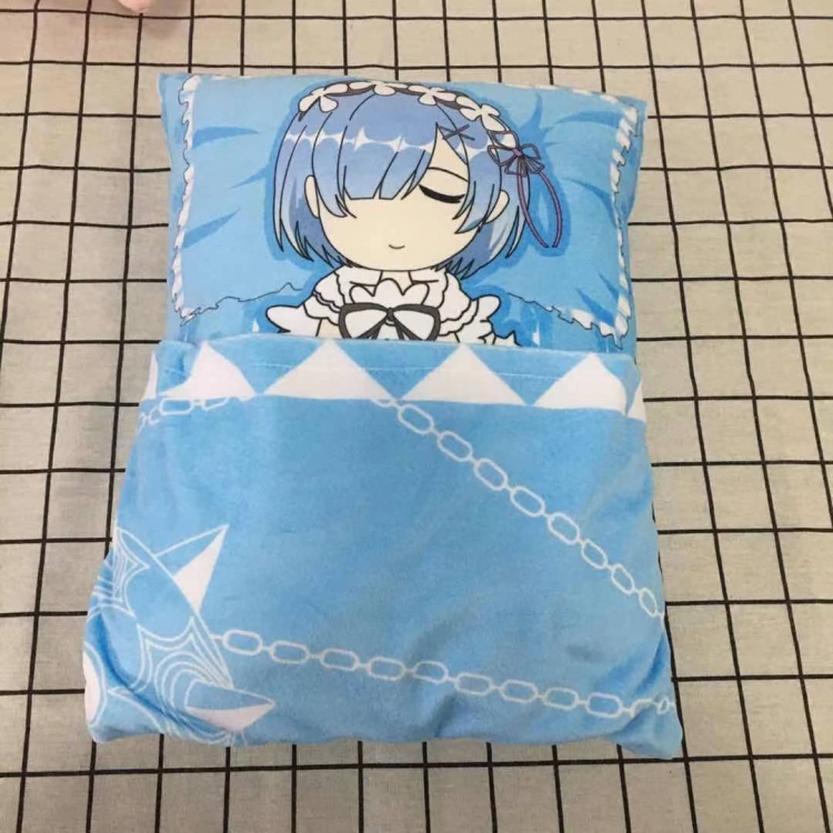 Re:Zero kara Hajimeru Isekai Seikatsu Anime plush pillow nap cushion