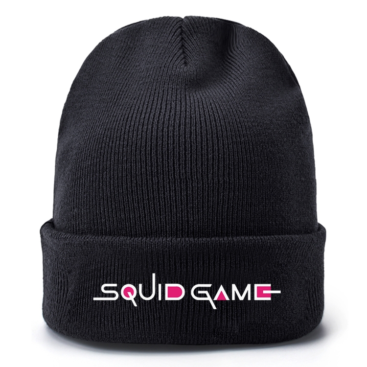 Squid game Anime knitted hat woolen hat