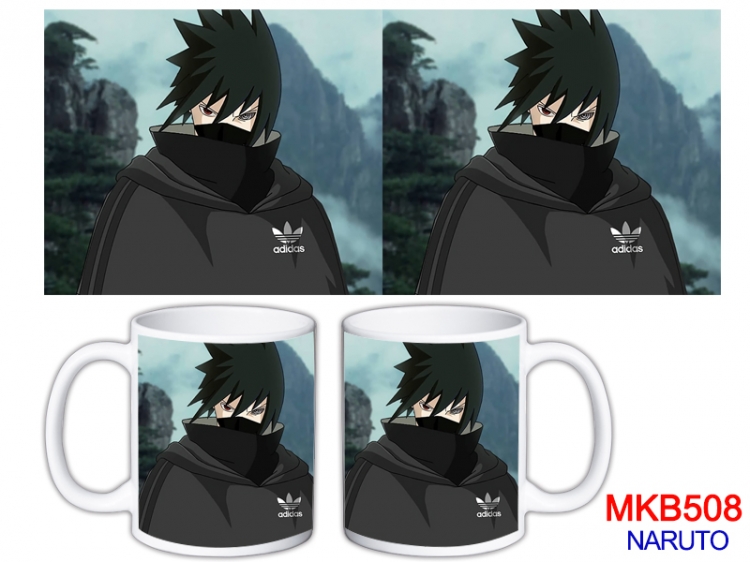 Naruto Anime color printing ceramic mug cup price for 5 pcs  MKB-508