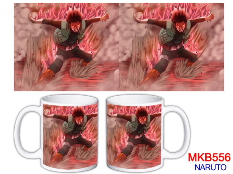 Naruto Anime color printing ceramic mug cup price for 5 pcs  MKB-556
