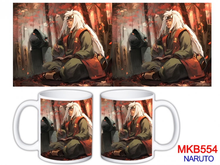 Naruto Anime color printing ceramic mug cup price for 5 pcs  MKB-554