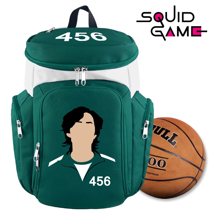 Squid Game Canvas backpack basketball school bag travel bag