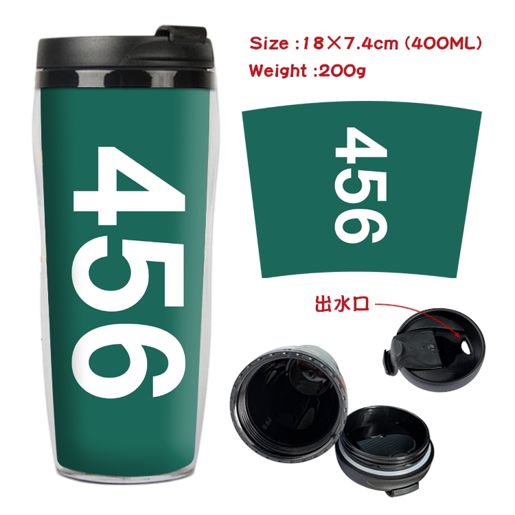 Squid Game Starbucks Leakproof Insulation cup Kettle 18X7.4CM 400ML