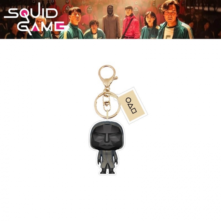 Squid Game Acrylic keychain pendant jewelry price for 5 pcs  YSK024-8