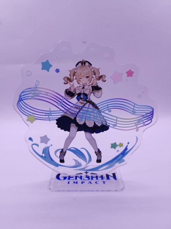 Genshin Impact  Anime  Acrylic  keychain Standing Plates  2314