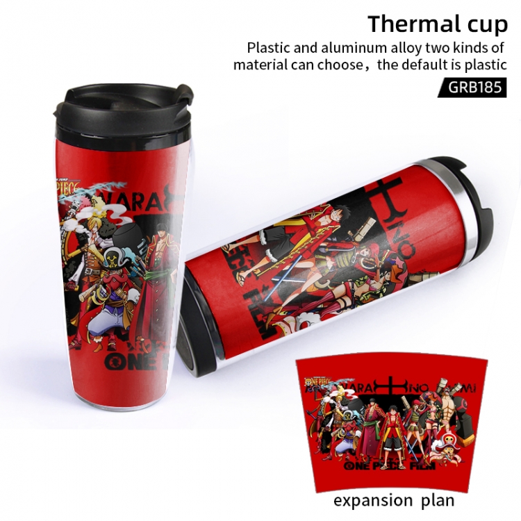 One Piece Anime Starbucks Leakproof Insulation Cup  Plastic material Can be customized GRB185
