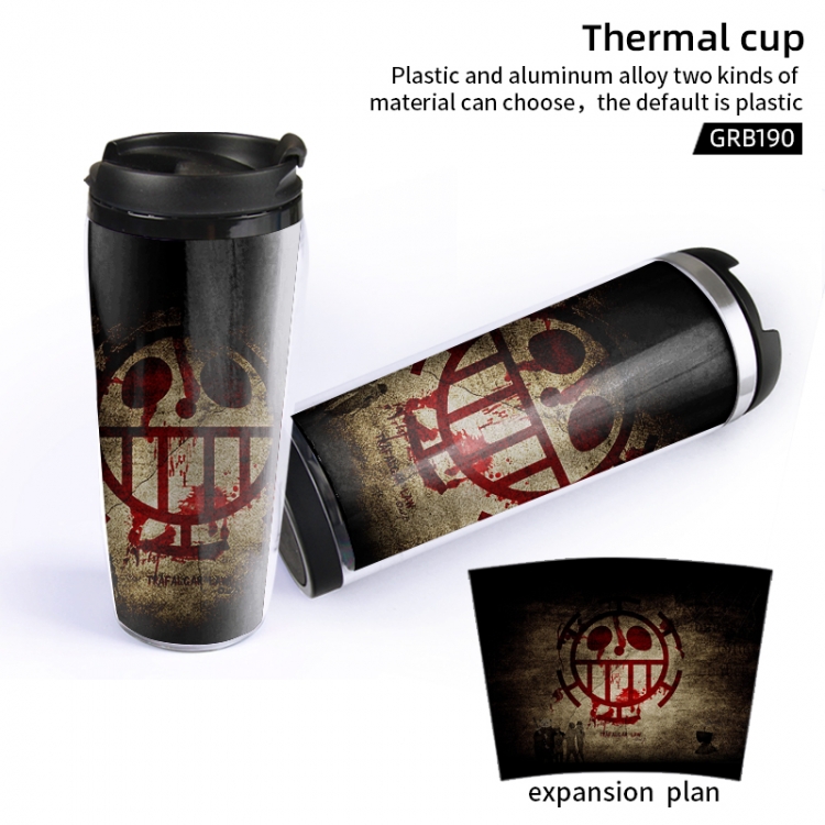 One Piece Anime Starbucks Leakproof Insulation Cup Plastic material Can be customized GRB190
