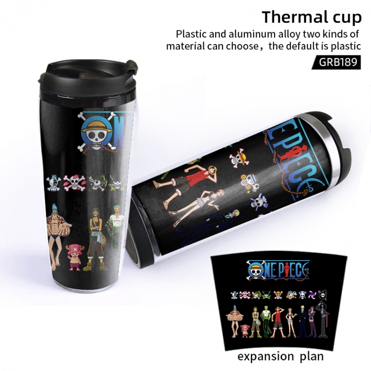 One Piece Anime Starbucks Leakproof Insulation Cup Plastic material Can be customized GRB189