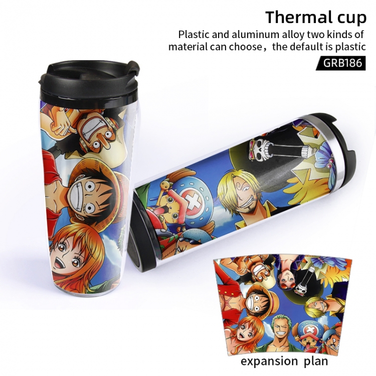 One Piece Anime Starbucks Leakproof Insulation Cup Plastic material Can be customized GRB186