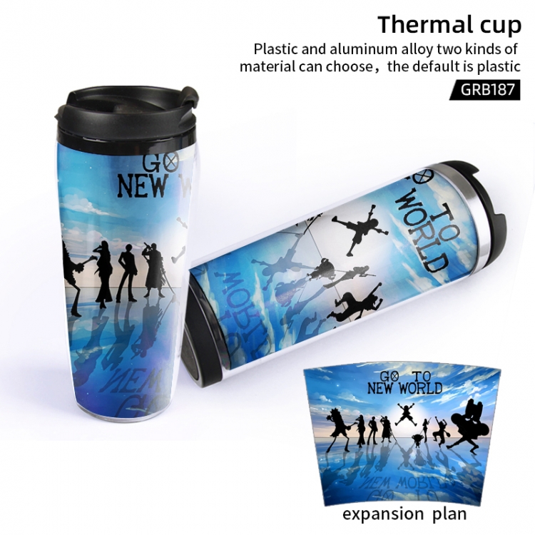 One Piece Anime Starbucks Leakproof Insulation Cup Plastic material Can be customized GRB187