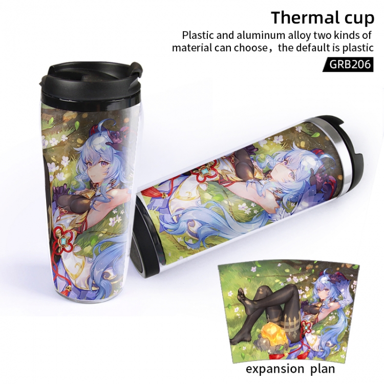 Genshin Impact Cartoon leak-proof and heat-insulated cups can be customized GRB206
