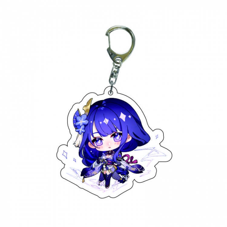 Genshin Impact Anime acrylic Key Chain  price for 5 pcs 7805