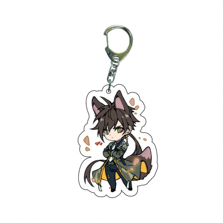 Genshin Impact Anime acrylic Key Chain  price for 5 pcs 7879