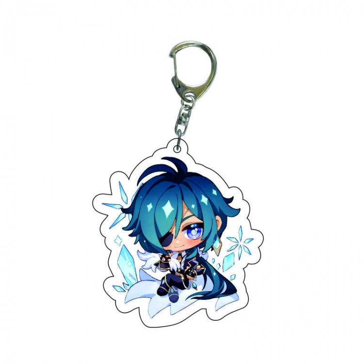 Genshin Impact Anime acrylic Key Chain  price for 5 pcs 7875