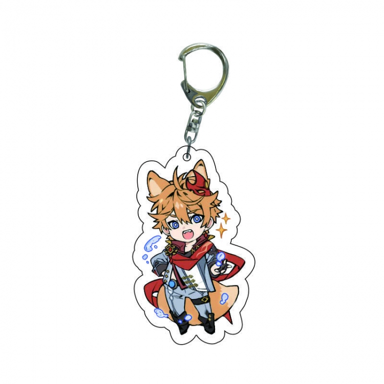 Genshin Impact Anime acrylic Key Chain  price for 5 pcs  7880