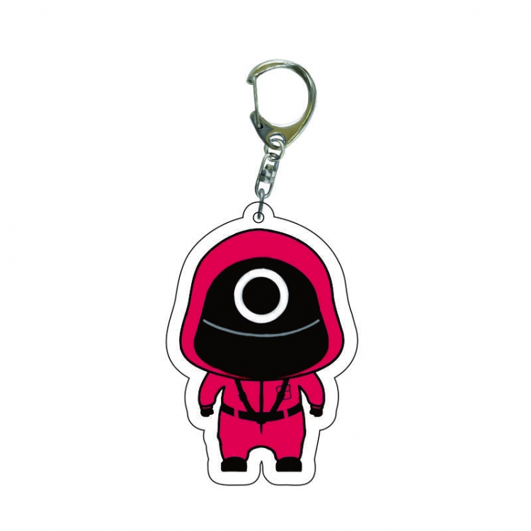 Squid Game Film and television acrylic Key Chain  price for 5 pcs 7918