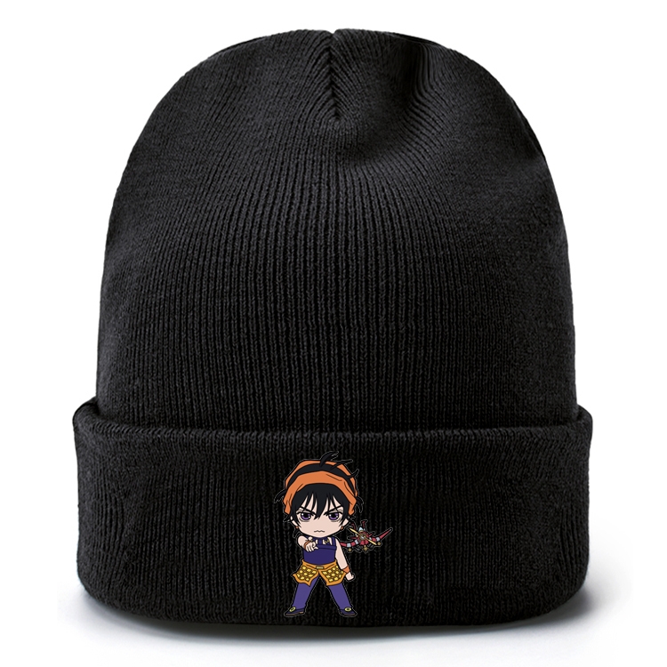 JoJos Bizarre Adventure Anime knitted hat woolen hat