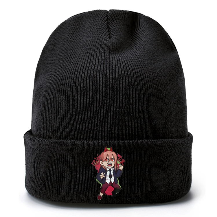 Chainsaw Man  Anime knitted hat woolen hat