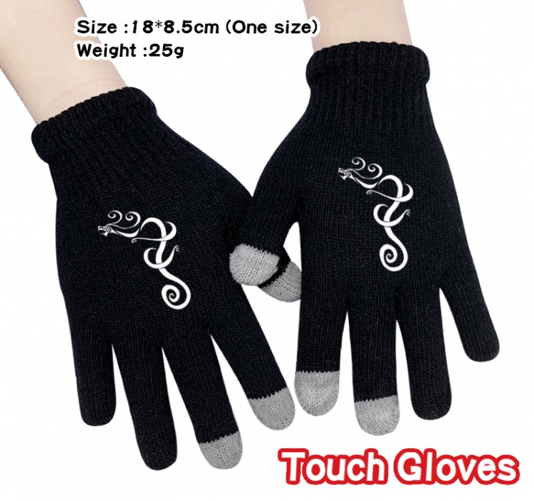 Tokyo Revengers  Anime knitted full finger gloves 18X8.5CM 1A