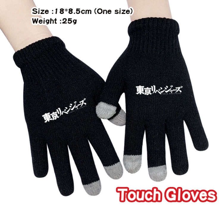 Tokyo Revengers  Anime knitted full finger gloves 18X8.5CM 6A