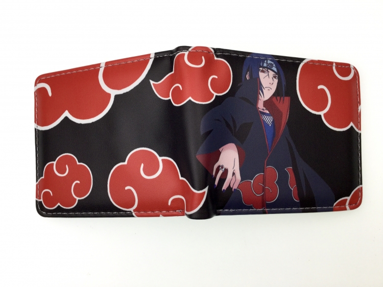 Naruto two fold  Short wallet 11X9.5CM style C