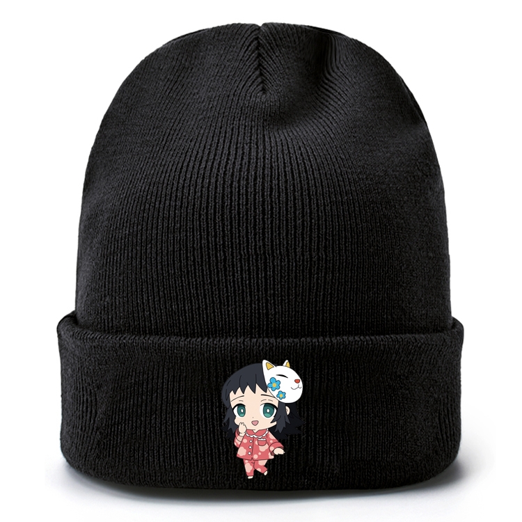 Demon Slayer Kimets Anime knitted hat woolen hat