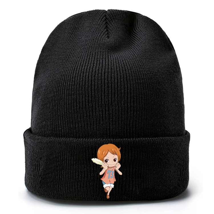 One Piece Anime knitted hat woolen hat