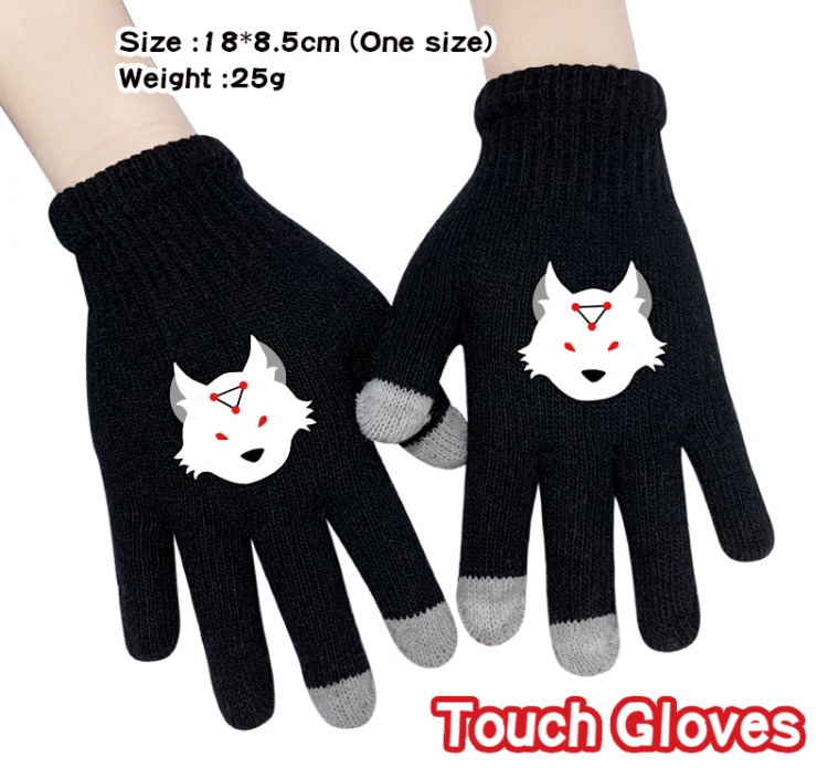 Jujutsu Kaisen   Anime knitted full finger gloves 18X8.5CM 