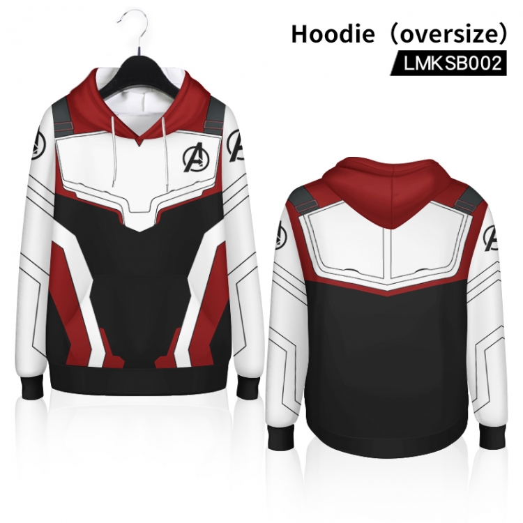 The avengers allianc Anime Hooded Sweatshirt oversize LMKSB002