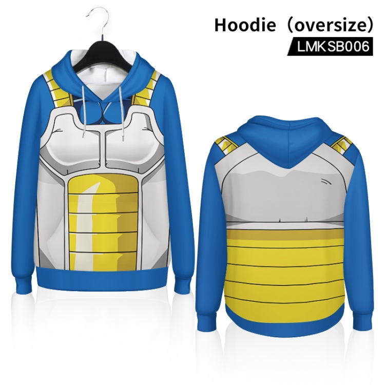 DRAGON BALL Anime Hooded Sweatshirt oversize LMKSB006