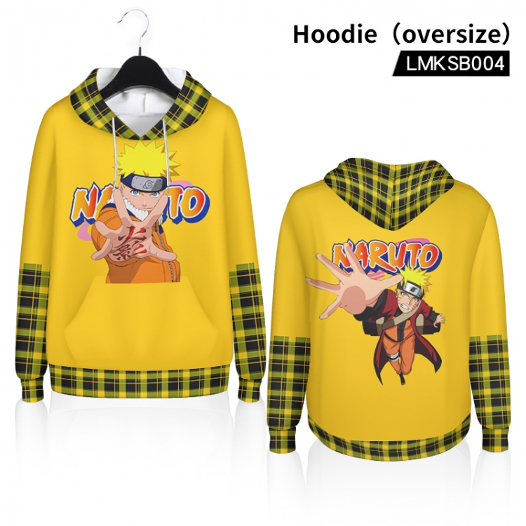 Naruto Anime Hooded Sweatshirt oversize LMKSB004