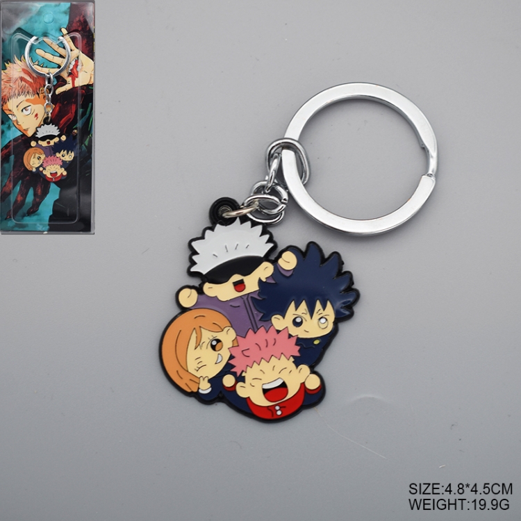 Jujutsu Kaisen  Anime cartoon keychain school bag pendant price for 5 pcs