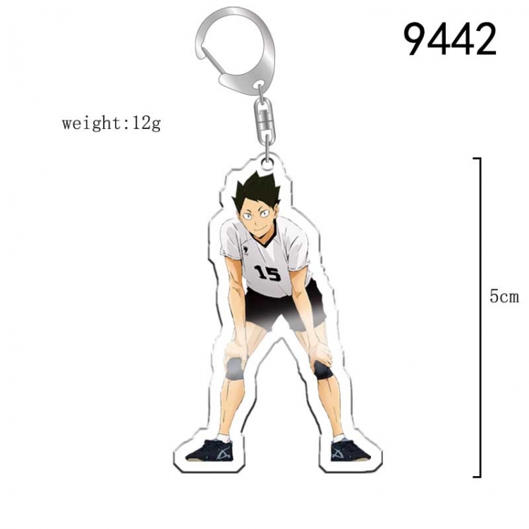 Haikyuu!! Anime acrylic Key Chain  price for 5 pcs 9442