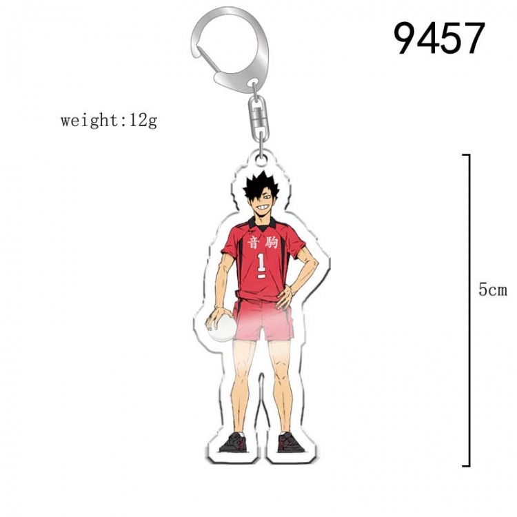 Haikyuu!! Anime acrylic Key Chain  price for 5 pcs 9457