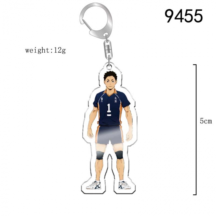 Haikyuu!! Anime acrylic Key Chain  price for 5 pcs 9455