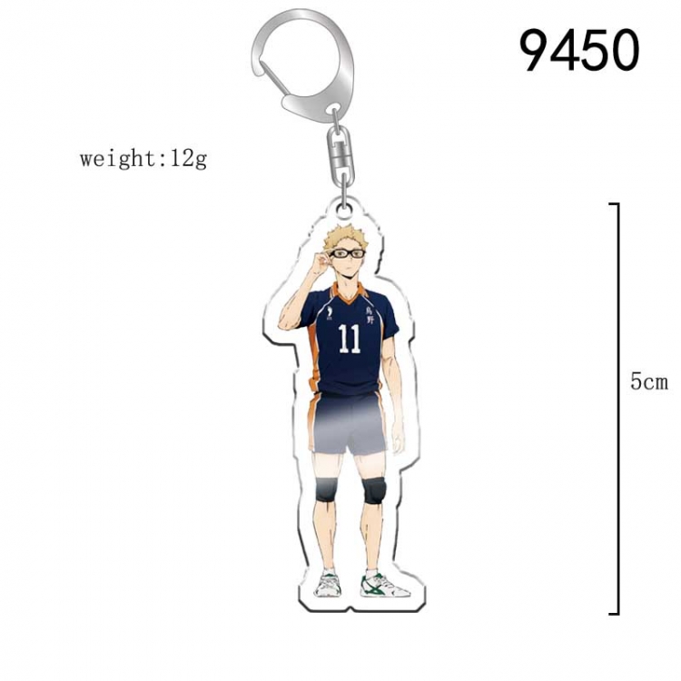 Haikyuu!! Anime acrylic Key Chain  price for 5 pcs 9450