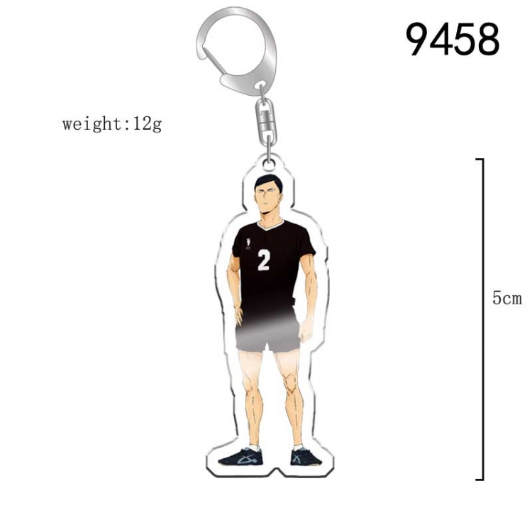 Haikyuu!! Anime acrylic Key Chain  price for 5 pcs 9458