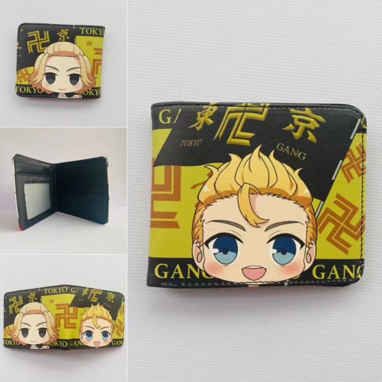Tokyo Revengers Full color  Two fold short card case wallet 11X9.5CM 60G