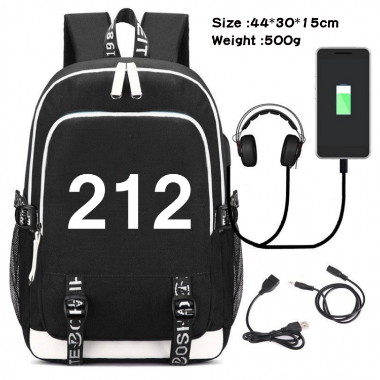 Squid game Data Backpack Waterproof Backpack School Bag 44X30X15CM