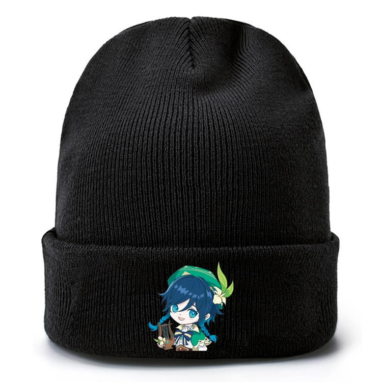 Genshin Impact   Anime knitted hat woolen hat