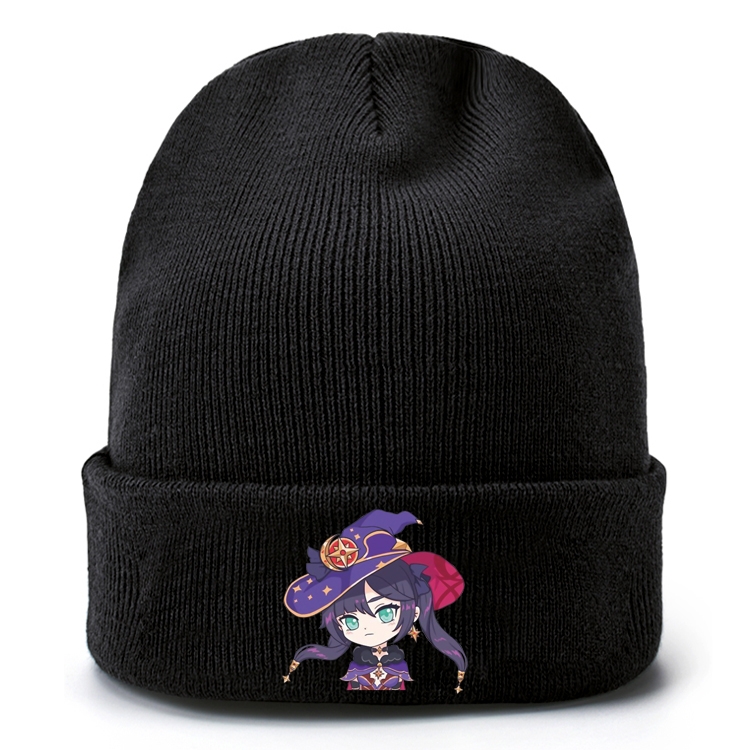 Genshin Impact   Anime knitted hat woolen hat