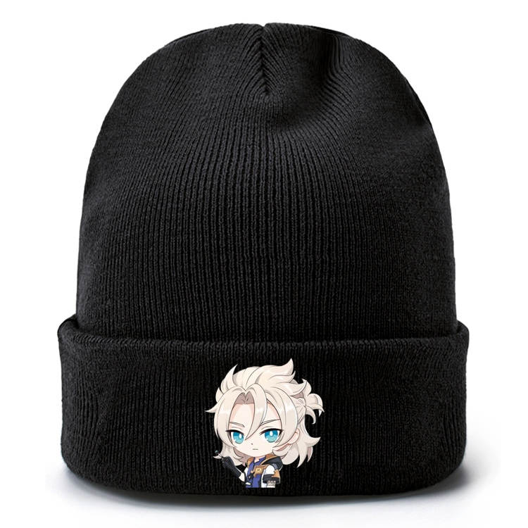 Genshin Impact   Anime knitted hat woolen hat