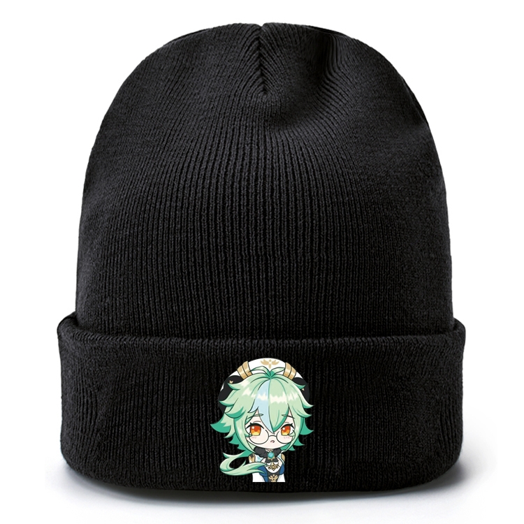 Genshin Impact   Anime knitted hat woolen hat