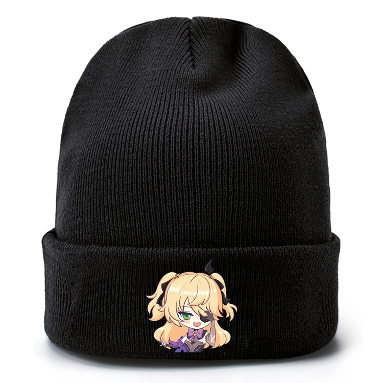 Genshin Impact   Anime knitted hat woolen hat