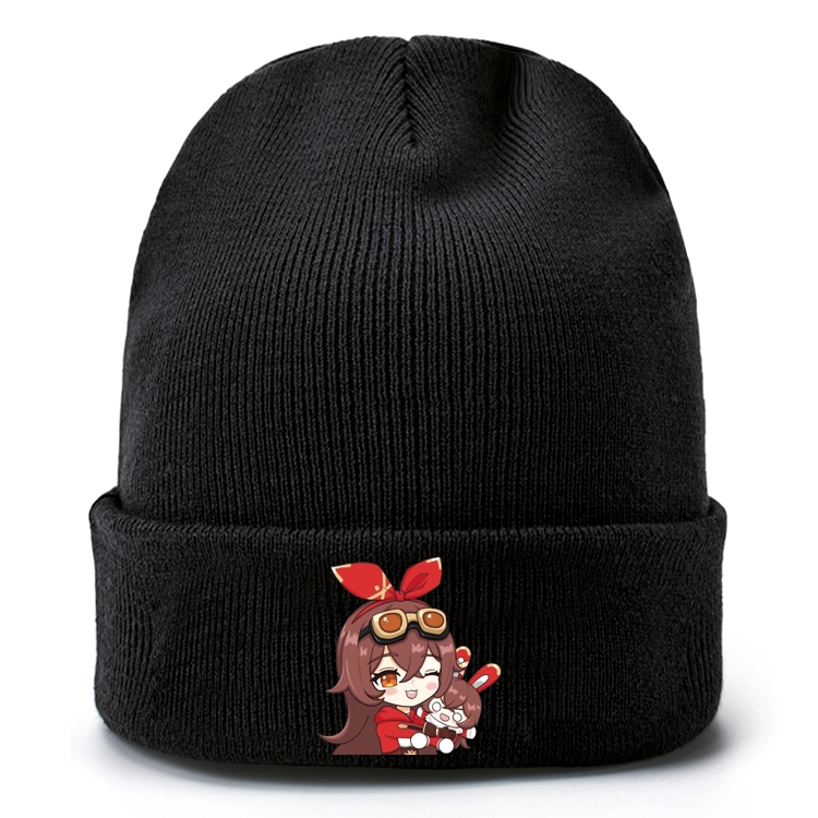 Genshin Impact   Anime knitted hat woolen hat