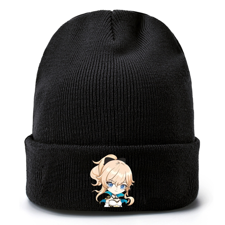 Genshin Impact   Anime knitted hat woolen hat