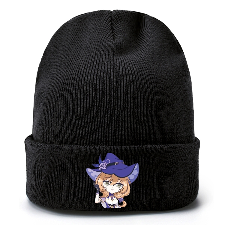 Genshin Impact   Anime knitted hat woolen hat