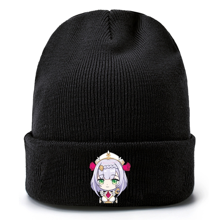 Genshin Impact   Anime knitted hat woolen hat